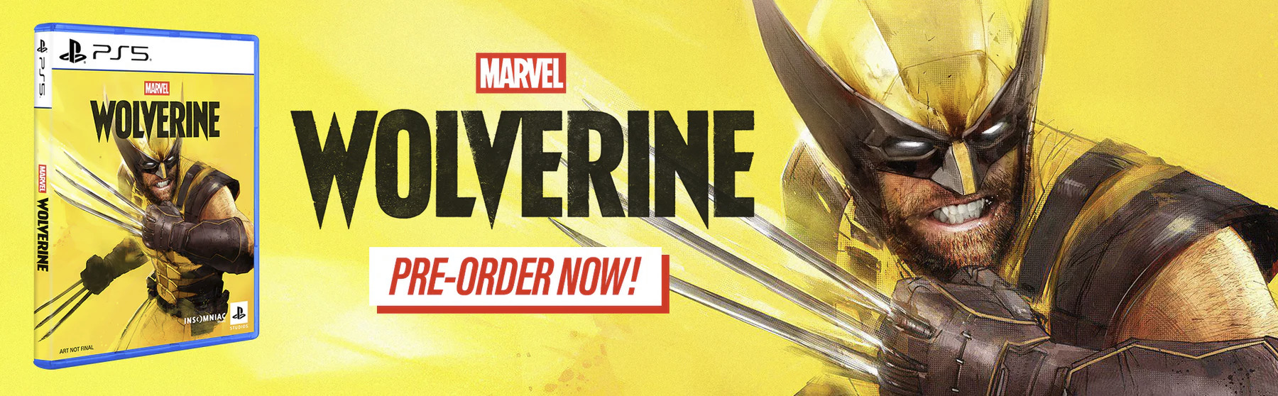 Pre-Order Marvel Wolverine Now!